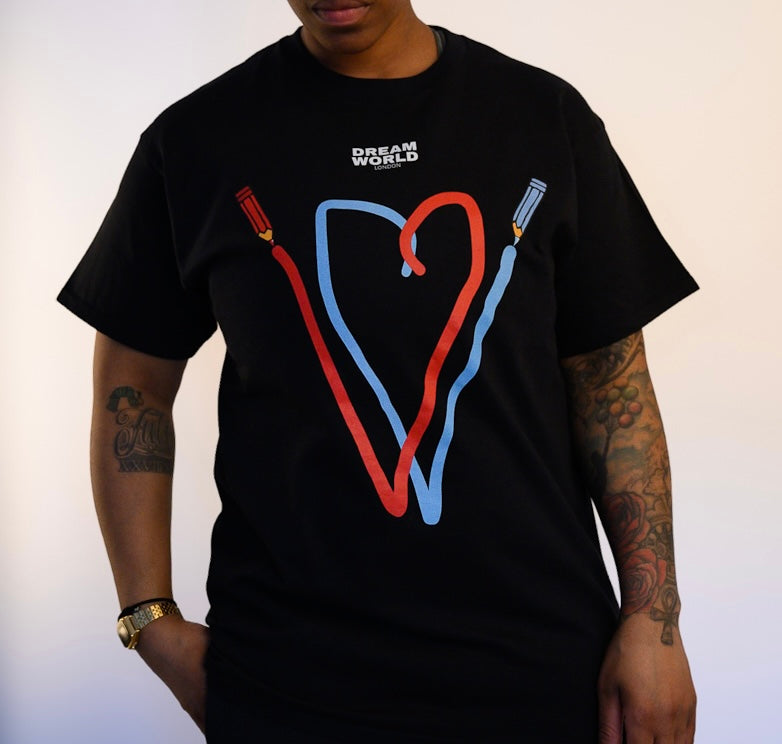 PENCIL HEART - FRONT